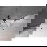 Mexen Velar Duschwand, 2-teilig, verschiebbar, 140 x 150 cm, transparent, Gunmetal - 896-140-000-01-95
