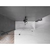 Mexen Velar kahe tiivaga nihutav vannisein 140 x 150 cm, läbipaistev, püssmetall - 896-140-000-01-95