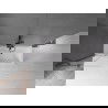 Mexen Velar Badewannenaufsatz, 2-flügelig, verschiebbar, 80 x 150 cm, transparent, Gun Metal - 896-080-000-01-95