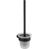 Mexen Base brosse de toilette, noire - 7088250-70