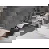 Mexen Velar Duschabtrennung 2-flügelig verschiebbar 130 x 150 cm, transparent, gebürsteter Nickel - 896-130-000-01-97