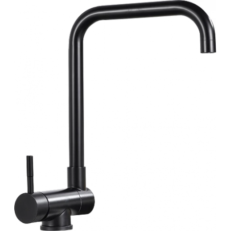 Mexen Madox grifo de cocina bajo ventana, negro - 672000-70