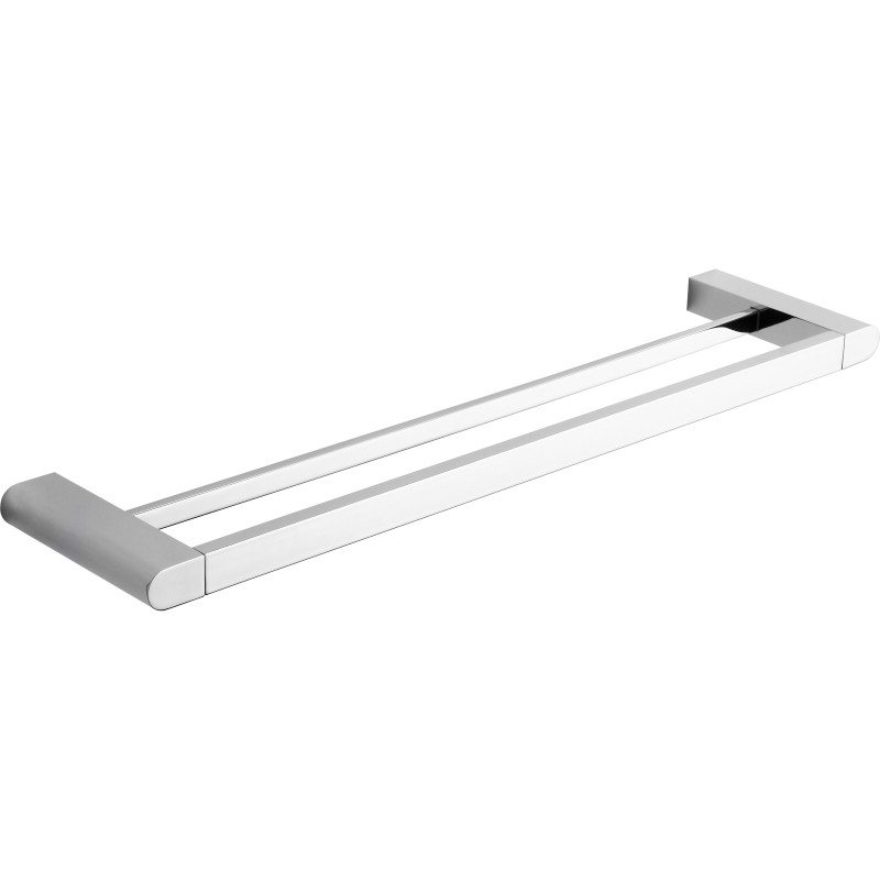 Mexen Adox διπλή κρεμάστρα για πετσέτα, χρώμιο - 7018225-00