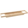 Mexen Bamboo riiul vanni jaoks 70 cm, naturaalne bambus - 701070-00