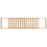 Mexen Bamboo estante para bañera de 80 cm, bambú natural - 701080-00