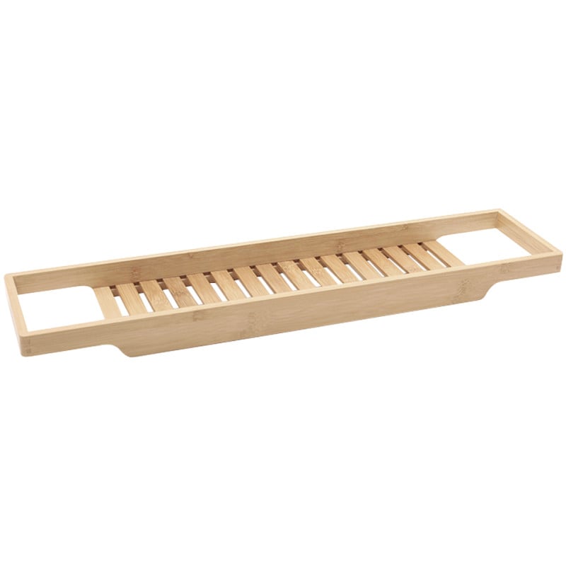 Mexen Bamboo hylla för badkar 80 cm, naturlig bambu - 701080-00