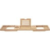 Mexen Bamboo riiul vannile 70-105 cm, naturaalne bambus - 701170-00