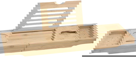 Mexen Bamboo prateleira para banheira 70-105 cm, bambu natural - 701170-00