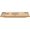 Mexen Bamboo estante para bañera de 70-105 cm, bambú natural - 701170-00
