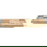 Mexen Bamboo półka na wanne 70-105 cm, bambus natural - 701170-00