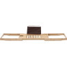 Mexen Bamboo Ablage für die Badewanne 70-100 cm, natürliche Bambus - 701270-00