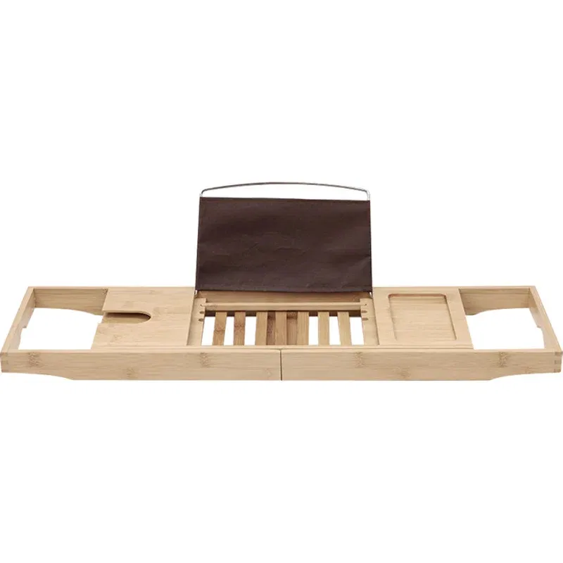 Mexen Bamboo Ablage für die Badewanne 70-100 cm, natürlicher Bambus - 701270-00