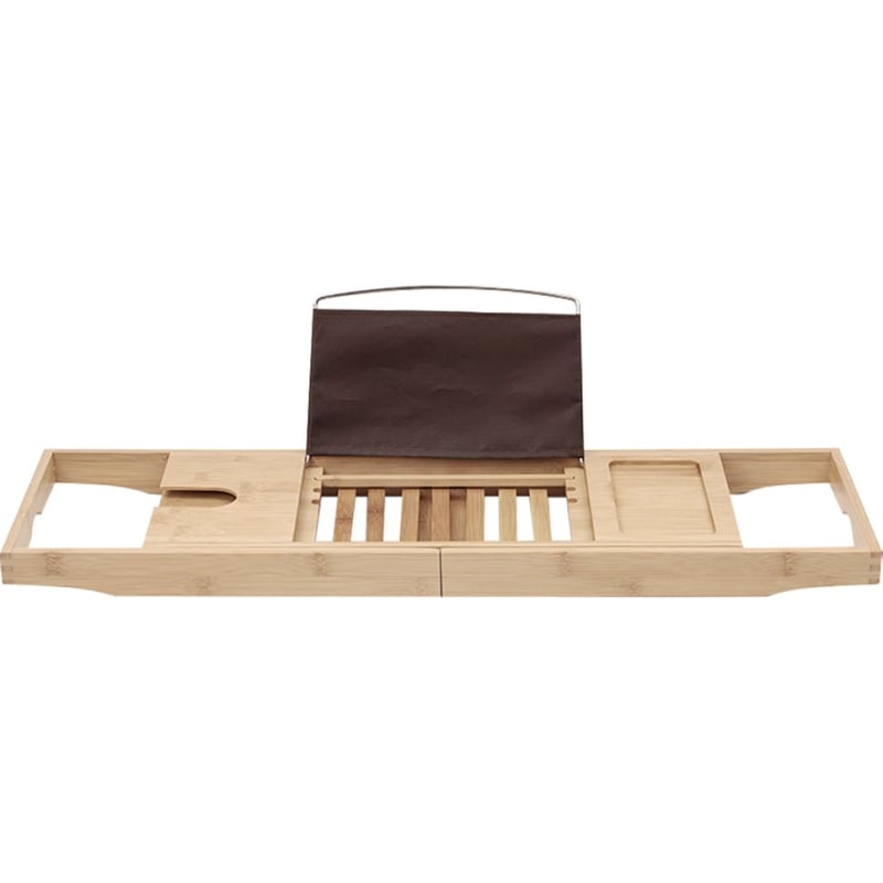 Mexen Bamboo półka na wanne 70-100 cm, bambus natural - 701270-00