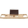 Mexen Bamboo Ablage für die Badewanne 70-100 cm, natürliche Bambus - 701270-00