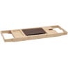 Mexen Bamboo bathtub shelf 70-100 cm, natural bamboo - 701270-00