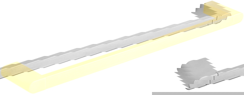 Mexen Adox suporte para toalhas, dourado - 7018224-50