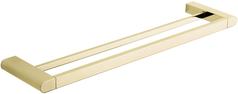 Mexen Adox cabide duplo para toalhas, dourado - 7018225-50