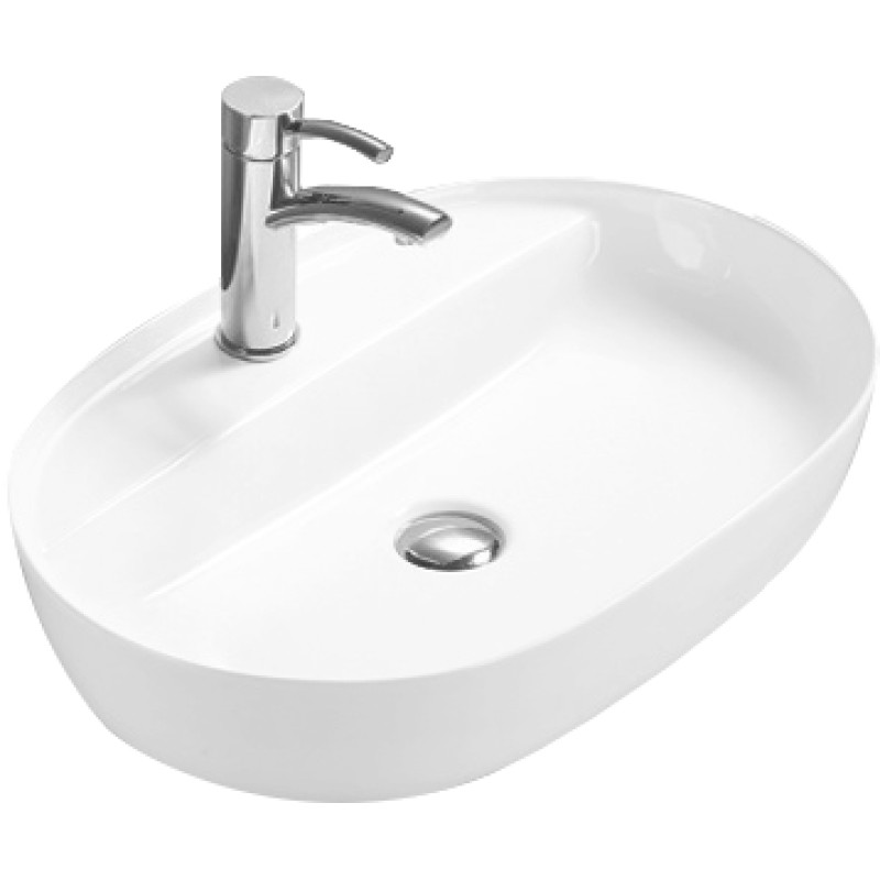 Mexen Adel opbouwwastafel 60 x 41 cm, wit - 22166000