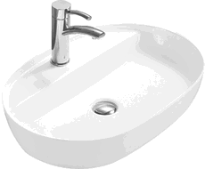 Mexen Adel lavabo à poser 60 x 41 cm, blanc - 22166000
