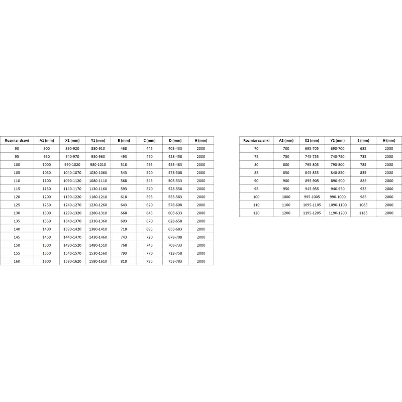 Mexen Rox-3S 3-seitige Duschkabine, rechte Schiebetür 115 x 70 cm, schwarzes Raster, schwarz - 8C2-115-070-70-77-3S-P