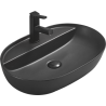 Mexen Adel Aufsatzwaschbecken 60 x 41 cm, Schwarz Matt - 22166085