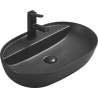 Mexen Adel lavabo à poser 60 x 41 cm, noir mat - 22166085