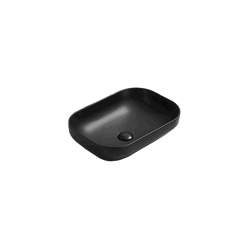 Mexen Daria countertop basin 50 x 35 cm, black matt - 21935085