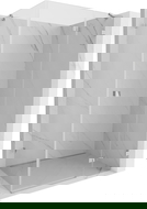 Mexen Lunar cabine de duche com porta de abrir à direita 85 x 90 cm, transparente, cromado - 834-085-090-01-00-P