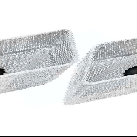 Mexen Akra γυάλινος νιπτήρας επιφάνειας 46 x 33 cm, διάφανος - 24024600