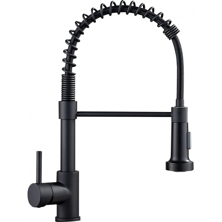 Mexen Clara Küchenarmatur, schwarz - 670501-70