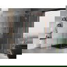 Mexen Mist H T Duschkabine, schwenkbar, rechts 90 x 90 cm, transparent, gebürstetes Kupfer - 8A5T-090-090-65-00-P