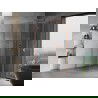 Mexen Mist H T Duschkabine, schwenkbar, rechts 90 x 90 cm, transparent, gebürstetes Kupfer - 8A5T-090-090-65-00-P