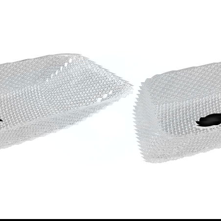 Mexen Mika γυάλινος νιπτήρας επιτραπέζιος 40 x 40 cm, διάφανος - 24104000