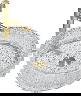 Mexen Dema glasbänk tvättställ 39 x 39 cm, transparent - 24043900