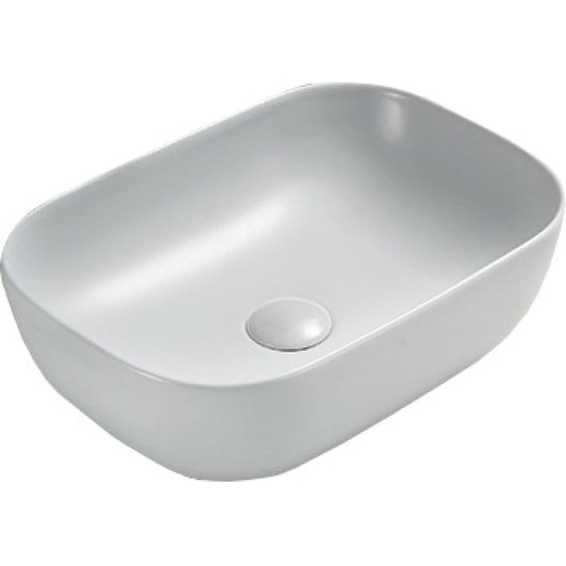 Mexen Rita umivaonik nadgradni 45 x 32 cm, platinasti mat - 21084563
