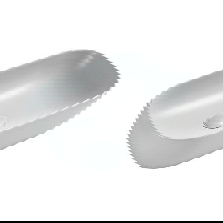 Mexen Rita pöytätason päällä oleva pesuallas 45 x 32 cm, platinan matta - 21084563