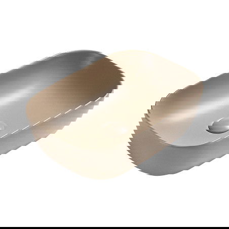 Mexen Rita virsmas izlietne 45 x 32 cm, matēts kapučīno - 21084564