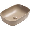 Mexen Rita opbouw waskom 45 x 32 cm, cappuccino mat - 21084564