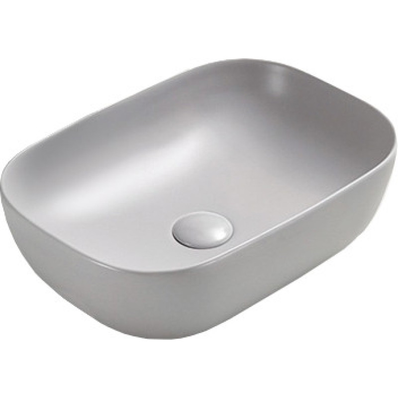 Mexen Rita opbouwwastafel 45 x 32 cm, grijs mat - 21084567