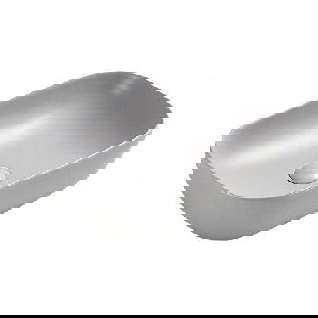 Mexen Rita altaan päälle asennettava pesuallas 45 x 32 cm, harmaa matta - 21084567