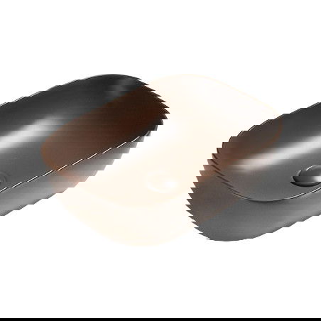 Mexen Rita lavatório de bancada 45 x 32 cm, castanho mate - 21084568