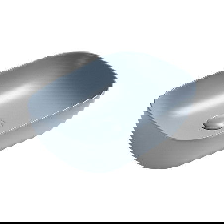 Mexen Rita umywalka za na pult 45 x 32 cm, siva-modra mat - 21084569