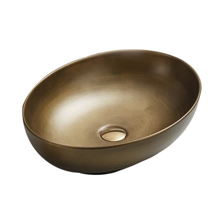 Mexen Iko opbouw wastafel 52 x 39 cm, oud goud - 22245253