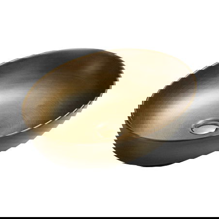 Mexen Iko pöytätason päällä oleva pesuallas 52 x 39 cm, vanha kulta - 22245253