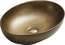 Mexen Iko countertop sink 52 x 39 cm, old gold - 22245253