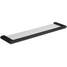 Mexen Adox estante de vidrio colgante, negro - 7018237-70