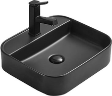 Mexen Sofia countertop washbasin 50 x 40 cm, black matte - 22155085