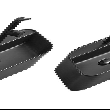 Mexen Sofia countertop basin 45 x 40 cm, black matt - 22154585