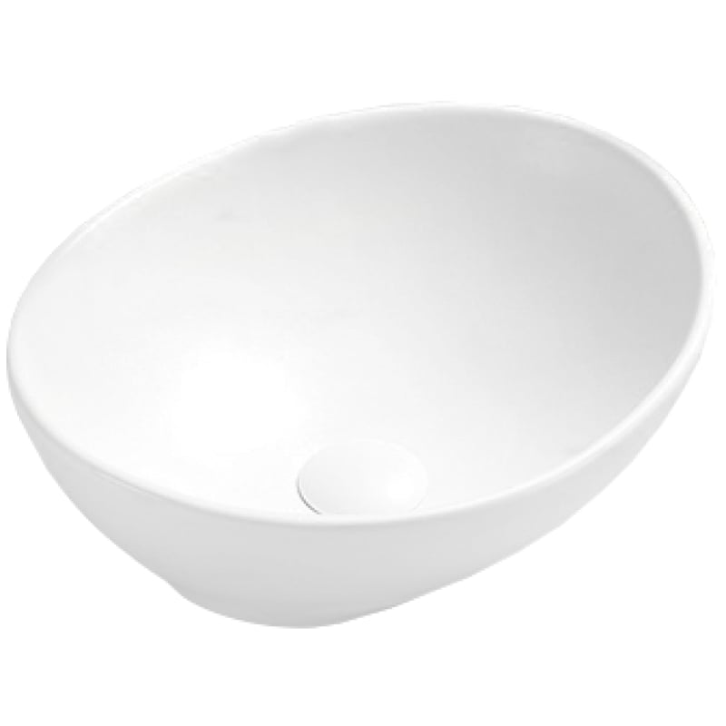 Mexen Elza lauapealne valamu 40 x 33 cm, mattvalge - 21014001