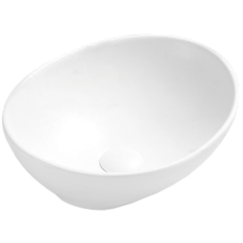 Mexen Elza opbouw waskom 40 x 33 cm, wit mat - 21014001